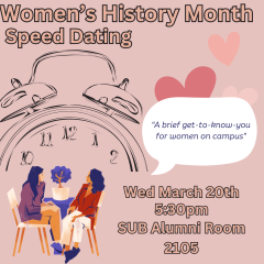 Women’s History Month Speed Dating