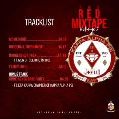 Red Mixtape Tracklist CD Cover - Made with PosterMyWall (2)